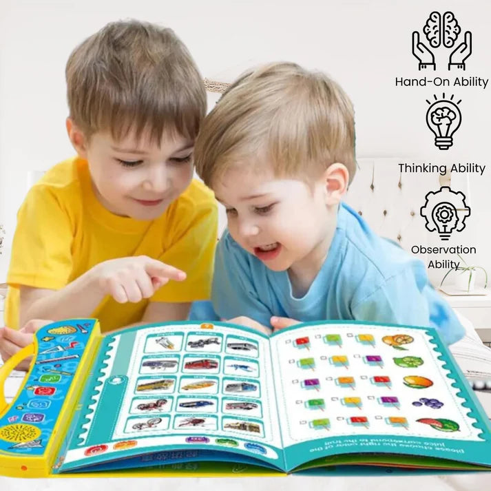 Gleamify SmartPlay Intelligence Book | Kids Learning Toy