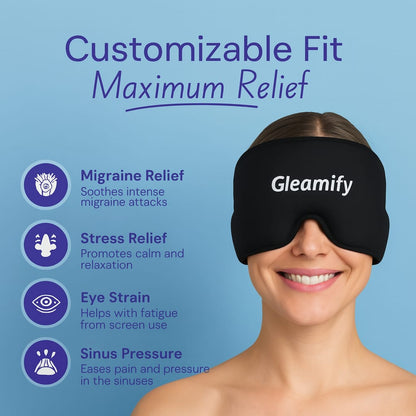 Gleamify Migraine and Headache Relief Cap